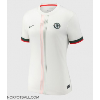 Billige Fotballdrakt Chelsea Replika Bortedrakt Dame 2025-26 Kortermet